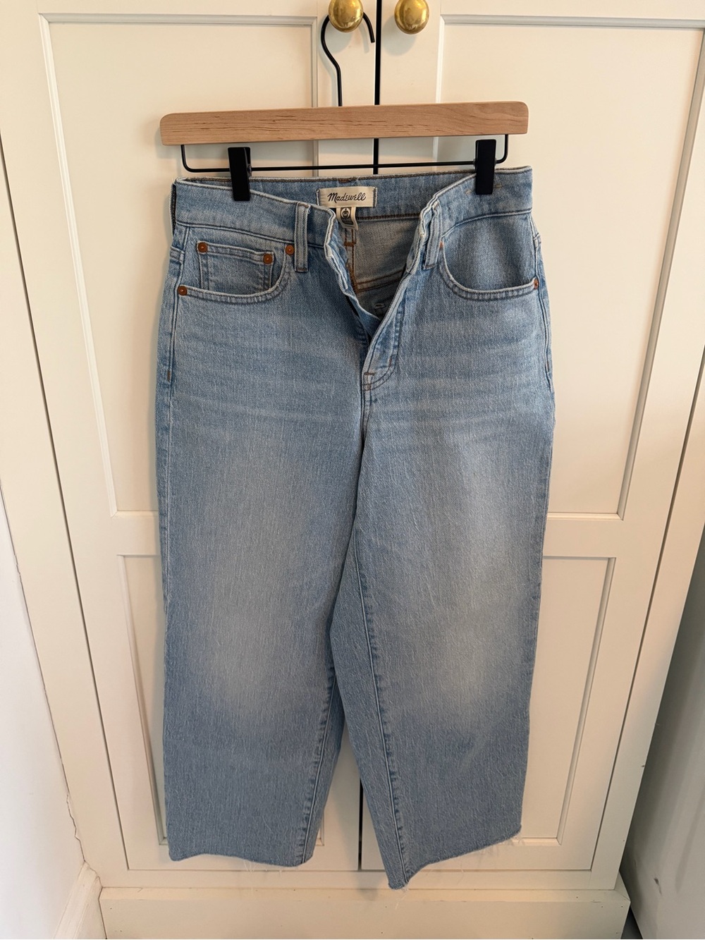 Madewell The Curvy perfect Vintage Wide-Leg Crop Jean